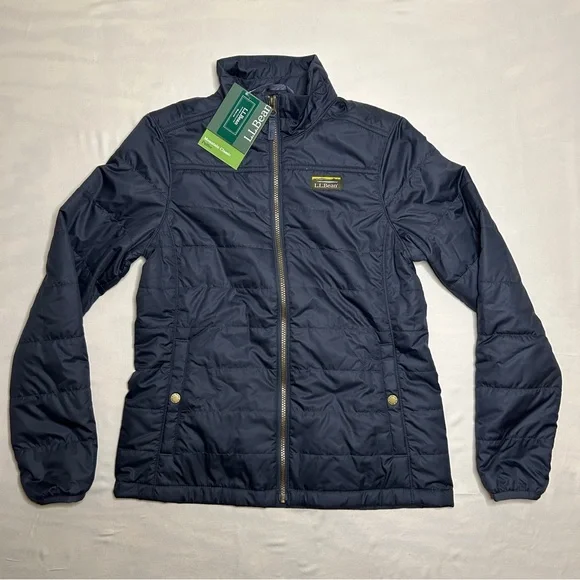LLbean Women’s Mountain Classic Puffer Jacket XS Gunmetal Gray - Picture 1 of 10